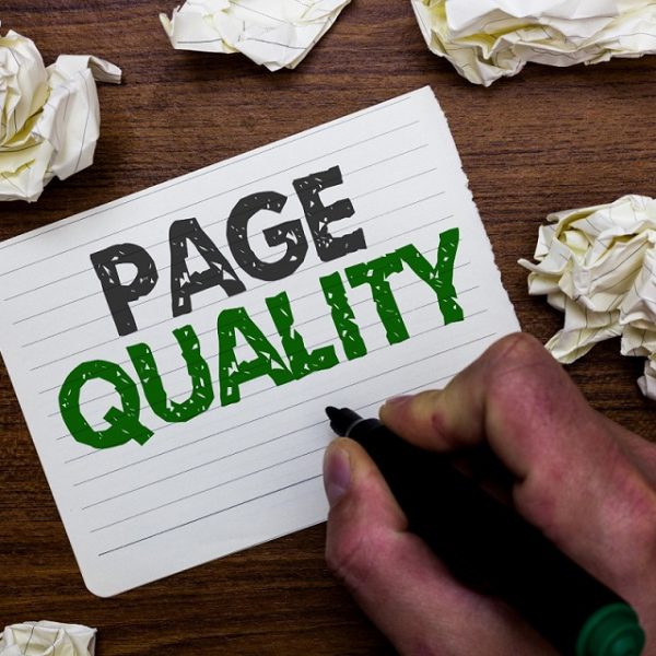 page quality rating